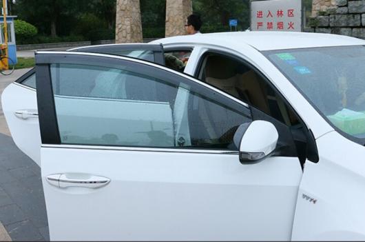 【直営店】 適用: VW ジェッタ シティ ボーラ 2012-2022 プラスチック エクステリア バイザー 吹き出し口 シェード 16-18・19-22 AL-QQ-3921 AL