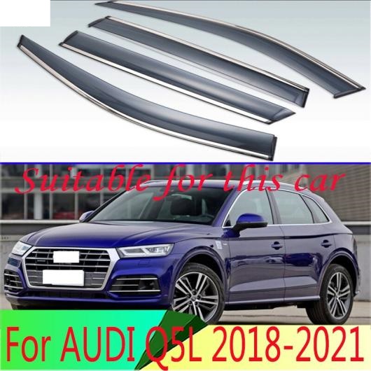 適用: アウディ/AUDI Q5L 2018 2019 2020 2021 プラスチック エクステリア バイザー 吹き出し口 シェード ウインドウ サン レイン ガード AL QQ 3939 AL :505554180:オートパーツエージェンシー3号店