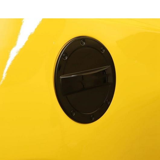 【爆売りセール開催中！】 エクステリア ガス オイル フューエル タンク キャップ 装飾 カバー トリム 適用: シボレー/CHEVROLET カマロ 2017 2018 2019 ブラック・クロム AL-RR-2655 AL