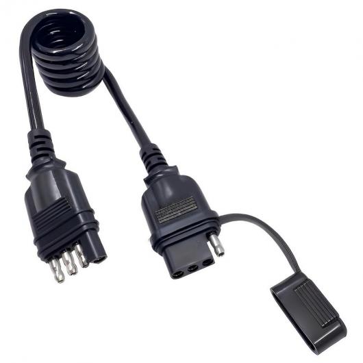 3FT 12V 4 ウェイ スプリング タイプ トレーラー 配線 ハーネス ケーブル コード 適用: 商用車/セミ-トレーラー/トレーラー AL-RR-7341 AL