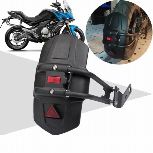 オートバイ スペア パーツ リア フェンダー ホイール マッドガード スプラッシュ ガード マッド カバー プロテクター 適用:CFMOTO CF ブラック AL-SS-2612 AL_4