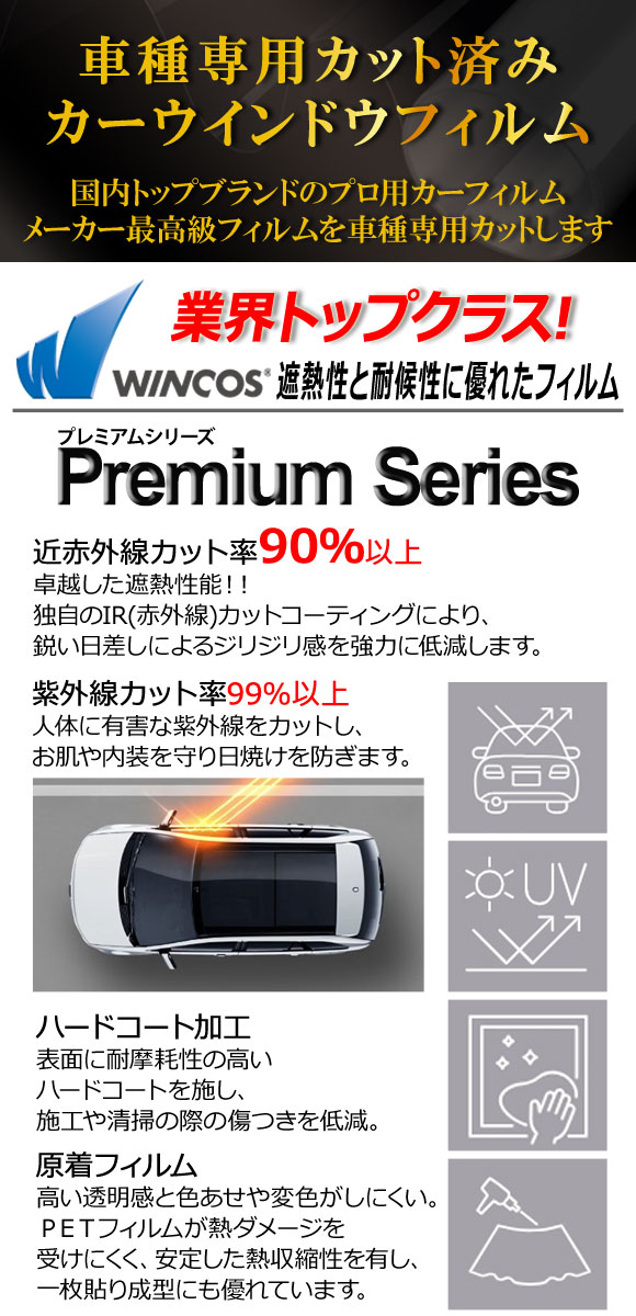 カーフィルム BMW 3シリーズ G21 ツーリング 2019年09月〜 リアドア