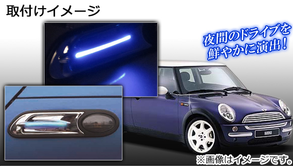 LED付きサイドランプリム ミニ(BMW) R50/R52/R53 2001年〜2006年 AP-053-0606-LED 入数：1セット(左右)_1