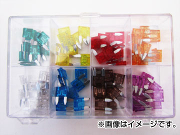 AP 車用ミニヒューズ修理セット 80pcs APHF030080NA｜apagency03