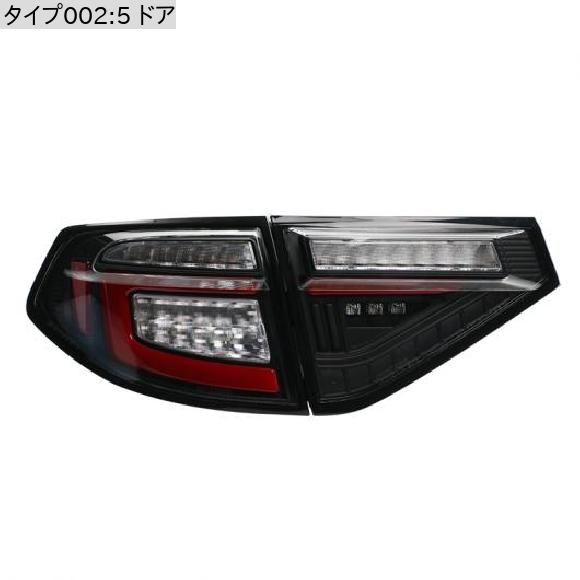 テール ランプ 適用: スバル WRX LED テールライト 2008-2014 スバル WRX リア フォグ ブレーキ ウインカー 5 ドア AL-OO-8216 AL