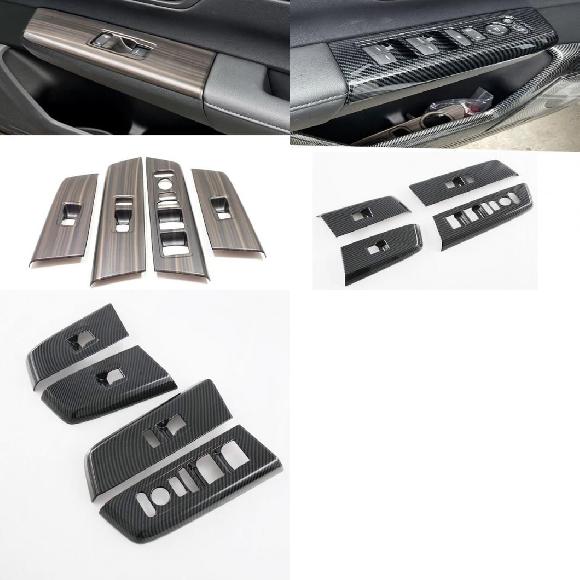 適用: ホンダ CR-V CRV 2023 2024 ABS ドア ABS ピーチ ウッド 左ハンドル用〜ABS カーボンファイバー 右ハンドル用 SR-AA-0338