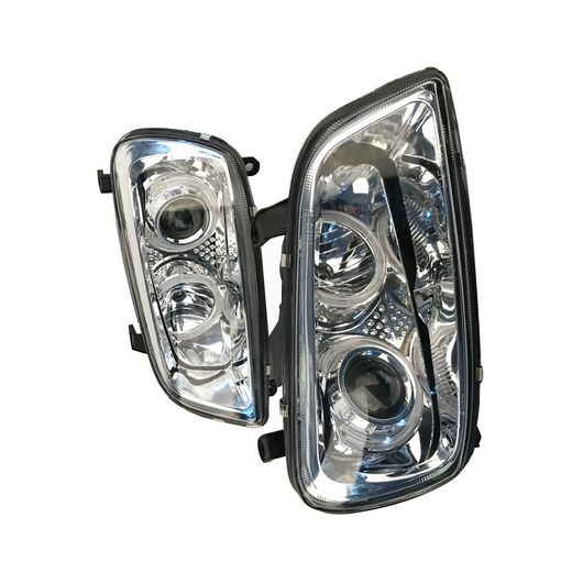 ヘッドランプ 適用: トヨタ RAV-4 RAV4 LED 隙間 RAV4 SXA10 SXA11 1998 1999 2000 ヘッドライト 2ピース レンズ 遠 近 ライト RAV4 SR-AA-1445_4