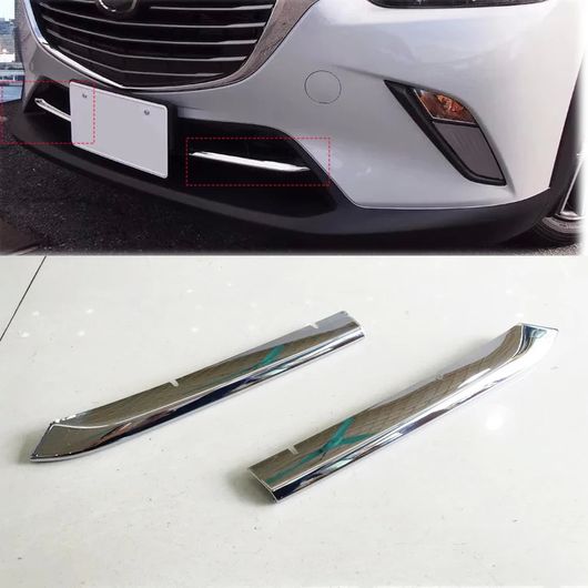 適用: マツダ CX-3 CX3 2015-2023 2024 クローム エクステリア ヘッドライト トリム フロント リア リア ワイパー カバー SR-AA-3738_6