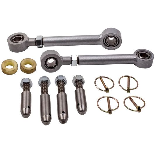 フロント 拡張 スウェイバー エンド リンク 2.5-6.0 リフト 適用: ジープ/JEEP ラングラー JK 08-2018 フロント 拡張 スウェイバー エンド SR-BB-3457