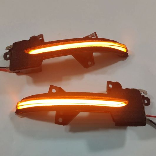適用: ホンダ アコード 2018 2019 2020 2021 2022 2023 サイド ミラー LED シーケンシャル ダイナミック ブラックアウト ウインカー ライト SR-BB-5459の画像