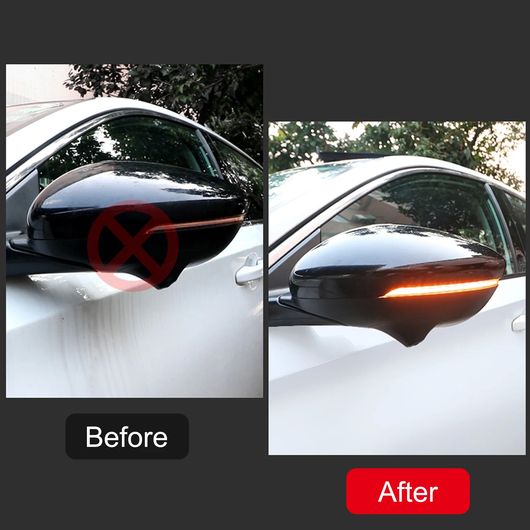 適用: ホンダ アコード 2018 2019 2020 2021 2022 2023 サイド ミラー LED シーケンシャル ダイナミック ブラックアウト ウインカー ライト SR-BB-5459の画像
