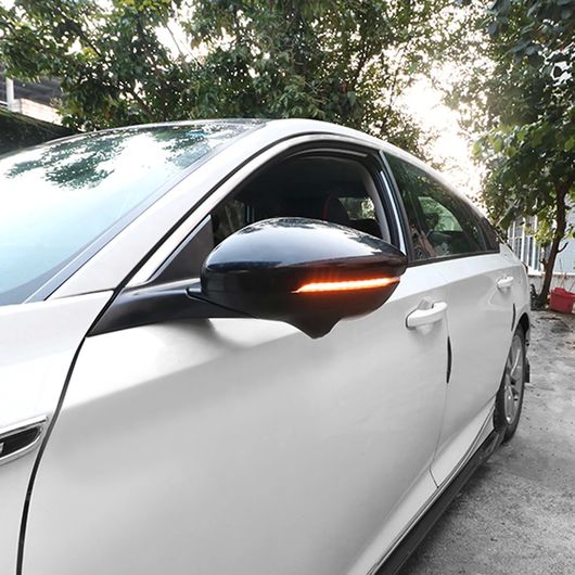 適用: ホンダ アコード 2018 2019 2020 2021 2022 2023 サイド ミラー LED シーケンシャル ダイナミック ブラックアウト ウインカー ライト SR-BB-5459の画像