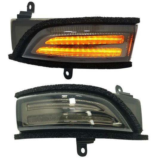 LED ダイナミック ターンシグナルライト サイド ミラー シーケンシャル ランプ ウインカー インジケーター 適用: スバル WRX STI 2015-2021 SR-BB-5925
