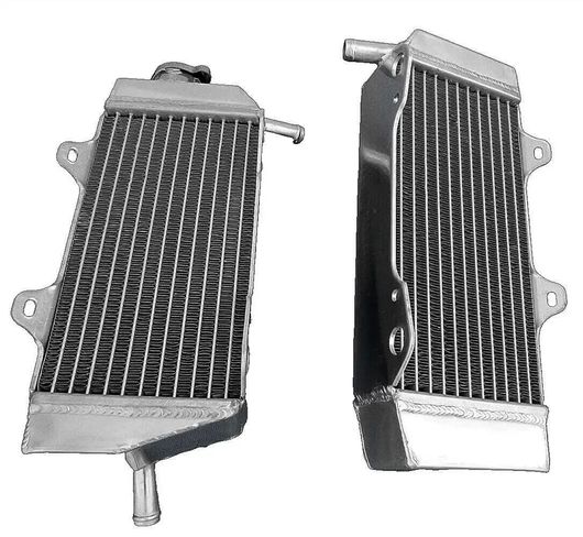 左 + 右 アルミ ラジエーター 適用: 2005-2008 ホンダ CRF450R CRF450 CRF 450 R 2005 2006 2007 2008 SR-CC-5954