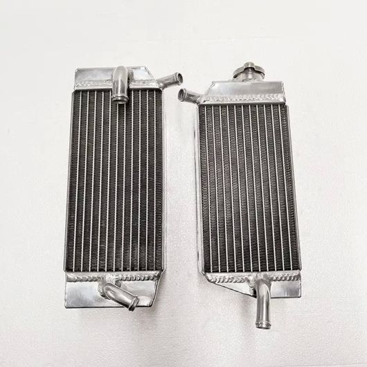 左 + 右 アルミ ラジエーター 適用: 2005-2008 ホンダ CRF450R CRF450 CRF 450 R 2005 2006 2007 2008 SR-CC-5954_2