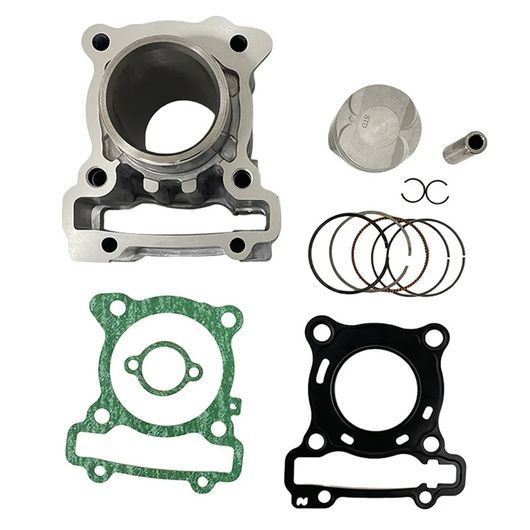 エンジン シリンダー ピストン リング ガスケット キット 52MM 適用: GPD125-A NMAX 125 ABS 2014-2020 シルバー SR-CC-9285_1