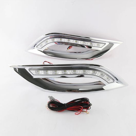 LED DRL 適用: ヒュンダイ/現代/HYUNDAI ソナタ 8 2011 2012 デイタイムランニングライト ウインカー ライト バンパー ランプ フォグ ランプ SR-DD-0742