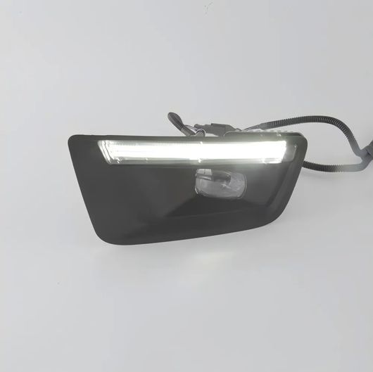 適用: トヨタ ハイラックス 2021 フロント バンパー LED DRL デイタイム ライト アンバー フォグランプ アセンブリ L SH SR-DD-0758_3