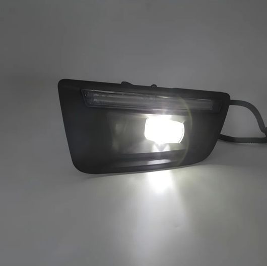 適用: トヨタ ハイラックス 2021 フロント バンパー LED DRL デイタイム ライト アンバー フォグランプ アセンブリ L SH SR-DD-0758_5