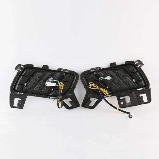 アクセサリー 2ピース DRL ランプ LED デイタイムランニングライト 適用: マツダ6 2010-2015 イエロー ウインカー フォグ ランプ SR-DD-0804の画像