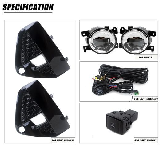 DRL 適用: 日産 ムラーノ 2019-2022 LED DRL デイタイム ドライビング ランニング ライト デイライト フォグランプ カバー ホール ライト SR-DD-0838_1