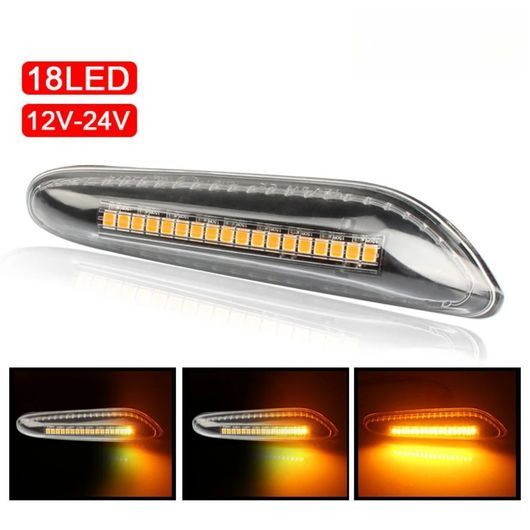LED フロント フェンダー サイド マーカー ライト ターンシグナルランプ 適用: 1シリーズ 3シリーズ 5シリーズ E36 E53 E91 E61 E83 E93 SR-DD-0904_2