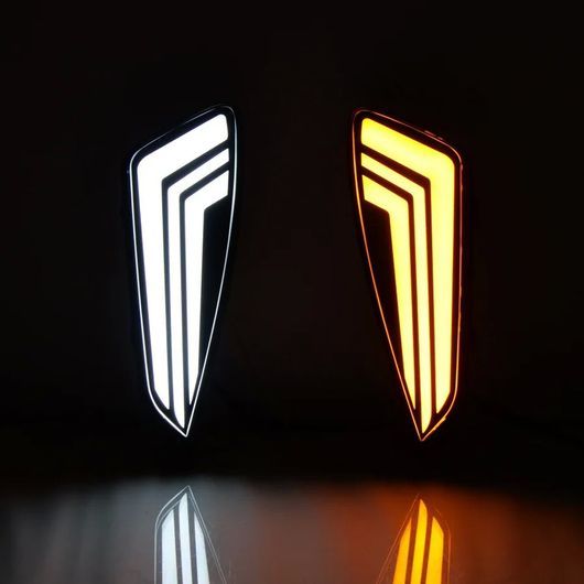 適用: トヨタ グランビア 2022-2025 LED DRL デイタイム ランニング ライト フロント フォグライト ランプ SR-DD-0939_4