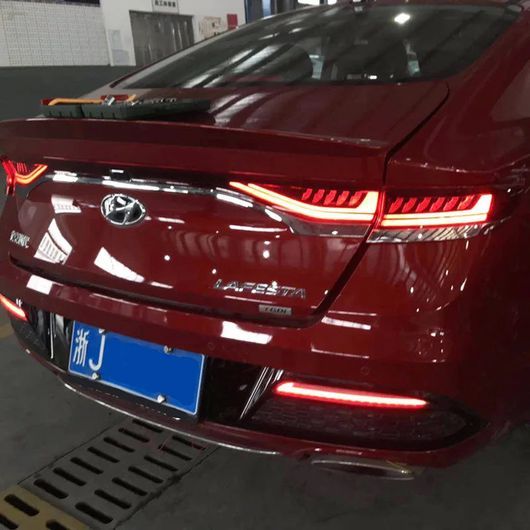 DRL 適用: ヒュンダイ/現代/HYUNDAI ラフェスタ LED DRL デイタイム ドライビング ランニング ライト デイライト フォグランプ カバー ホール SR-DD-0970_1