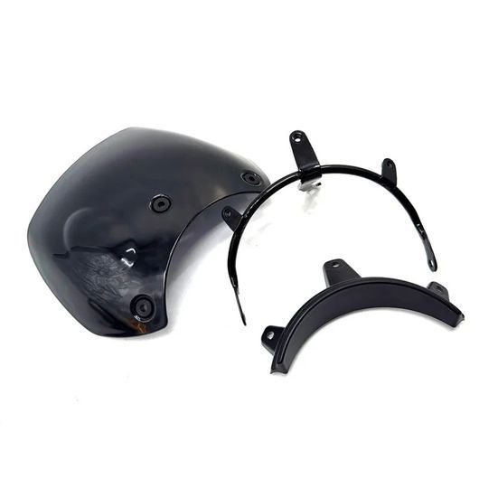 オートバイ ウインドスクリーン シールド バイザー デフレクター アクセサリー 適用: ゲリラ 450 適用: ゲリラ450 2024-2025 ブラック ブラック SR-DD-1713_5