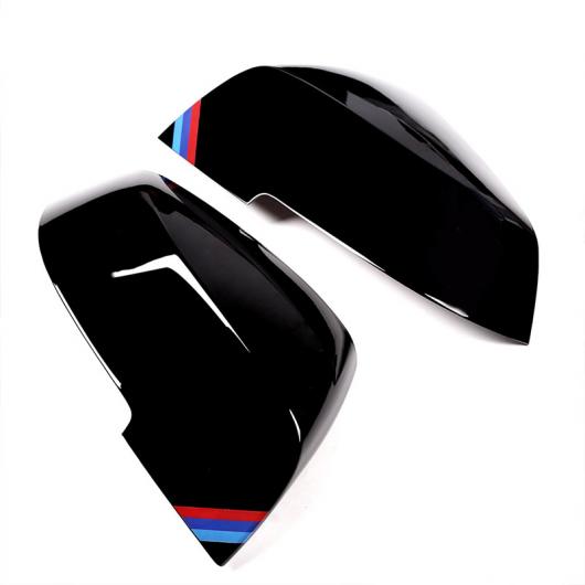 2ピース BMW F20 F30 F31 F21 F22 F23 F32 F33 F34 F35 X1 E84 バックミラー カバー 1 2 3 4 シリーズサイドキャップ パーツ ブラック AL-CC-7035 AL