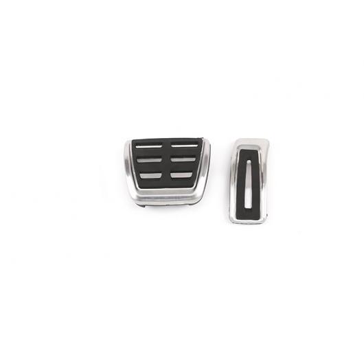 2個 スチール フューエル ブレーキアクセルペダルパッド ポルシェ に トリム マカン 2018-2019 ブラック AL-DD-4594 AL