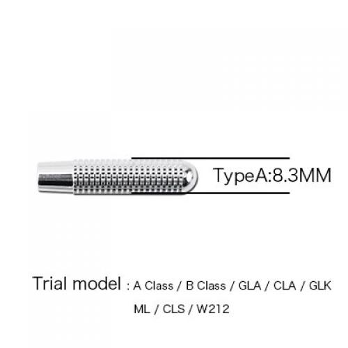激安通販  4個 ドア ボルト ロック ピン 装飾 適用: メルセデスベンツ C W205 GLC GLE E W213 CLA GLA Aクラス 8.3mm・9.5mm AL-DD-7658 AL