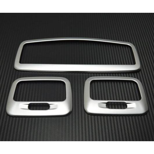 適用: 三菱 ASX 2013-2018 ABS クローム フロント ルーフ ドーム リード ライト ランプ カバー リア バックアップ 装飾 フレーム シルバー AL-EE-7312 AL