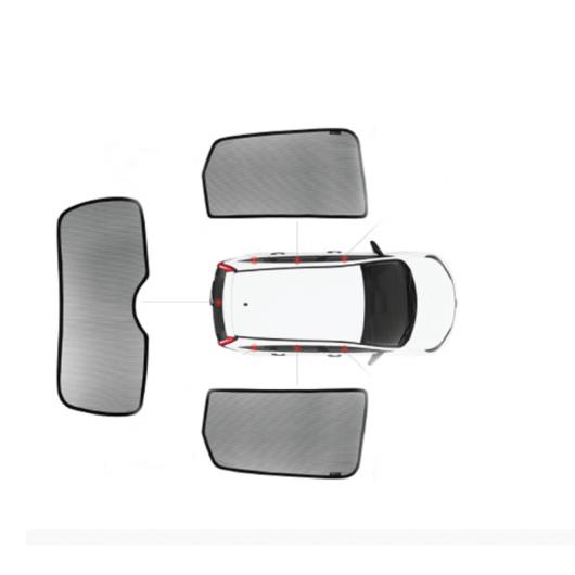 MINI ミニ F56用 リアサイドウィンドウ用サンシェード　左右2枚セット Amazon.co.jp: 車用サンシェード ミニクーパー F56 磁気車の