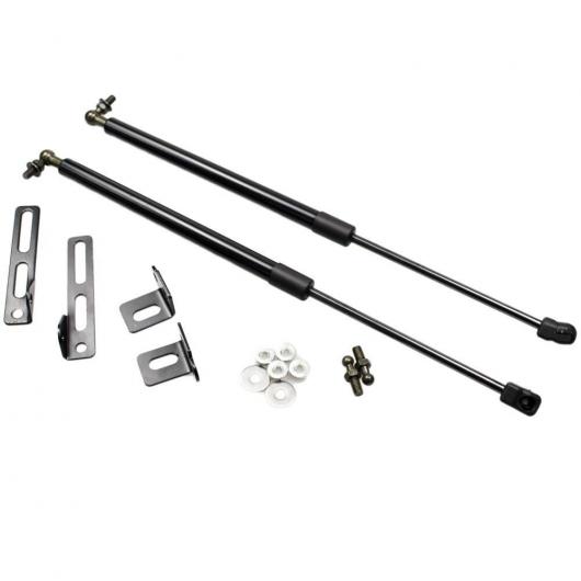 適用: 日産 キャシュカイ J10 日産 デュアリス 2006-2013 フード ボンネット カーボンファイバー ガス ストラット ノーマル ブラック AL-JJ-8927 AL