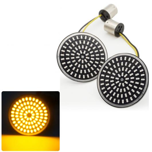 1ペア LED ウインカー インジケーター ライト ランプ 11561157 ライト 適用: 2ピース ホワイト イエロー〜2ピース レッド AL-KK-2828 2輪 AL_3