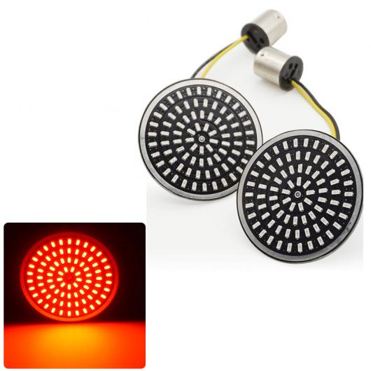 1ペア LED ウインカー インジケーター ライト ランプ 11561157 ライト 適用: 2ピース ホワイト イエロー〜2ピース レッド AL-KK-2828 2輪 AL_4