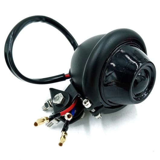 12V LED テールライト オートバイ モーターバイク ブレーキ リア ランプ テールライト 適用: チョッパー ブラック・ブラック×レッド AL-KK-5307 2輪 ALの画像