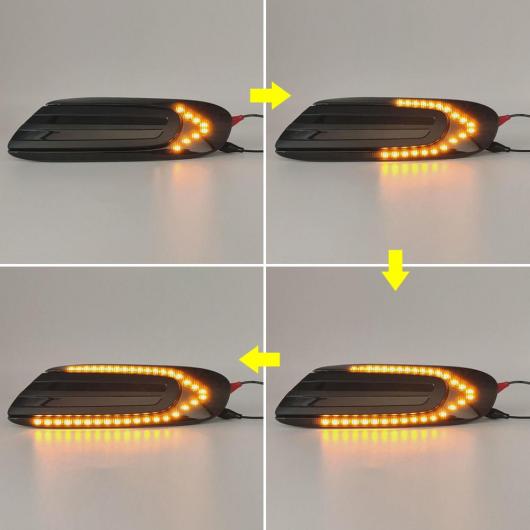 2平和条約 出来そこない LED 側面目じるし 照明ランプ 活動的 琥珀色 ターンシグナルライト 当てはめる: ミニ クーパー F55 F56 F57 黄色〜せつ然たる AL-MM-5806 AL
