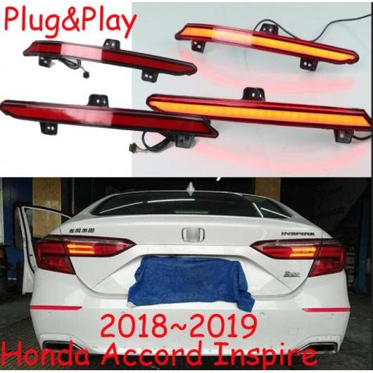 4ピース バンパー ランプ LED 10世代 LED ブレーキ ライト ホンダ アコード スピリア 10世代 2018-2019 LED テールライト AL-OO-0327 AL