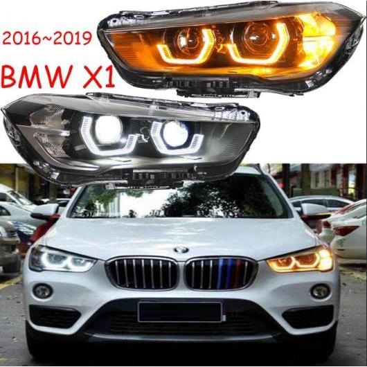 ヘッド ランプ 適用: X1 ヘッドライト 2017-2019 F48 F49 オール LED DRL HID モデル2 BMW X1 HID キセノン ライト 2016-2019 AL-OO-0431 AL