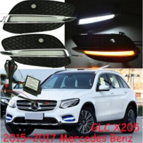 2ピース バンパー ランプ 適用: メルセデス ベンツ GLC X205 ホワイト イエロー ターン メルセデス ベンツ 2015-2016 GLC X205 AL-OO-0534 AL