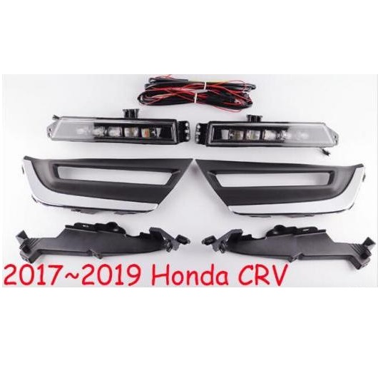 ビデオ 2017 2018 2019 バンパー ヘッド ライト 適用: ホンダ CR-V CRV LED DRL ホンダ CRV 2017-2019 オールインLED AL-OO-0684 AL