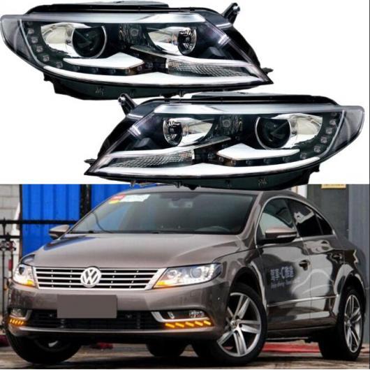 1ピース 2013-2018 バンパー ヘッド ライト 適用: 1セット 2ピース 2013 2018Y VW CC 10ピース ピン バルブなし 訳確認 AL-OO-0691 AL
