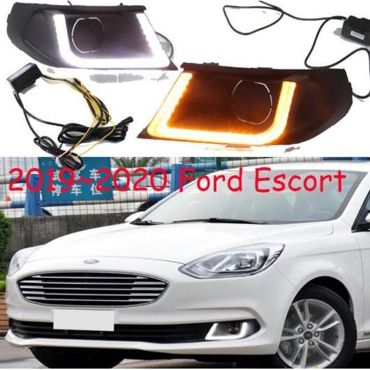 1セット バンパー ヘッドライト 適用: フォード/FORD エスコート ホワイト イエロー ターン フォード エスコート 2019-2020 AL-OO-0710 AL