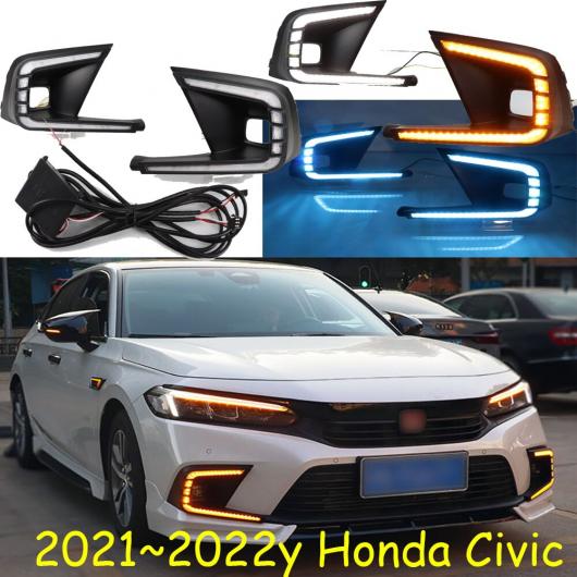 ヘッドランプ 適用: ホンダ シビック ヘッドライト 2021 2023 ホワイト イエロー ブルー ホンダ シビック LED 2021 2023 AL OO 0763 AL :504640580:オートパーツエージェンシー 4号店