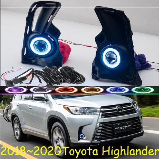 2018-2020 バンパー ヘッドライト 適用: ハイランダー フォグ プロジェクター タイプ001 トヨタ ハイランダー 2018-2020 ハロゲン フォグ AL-OO-0798 AL