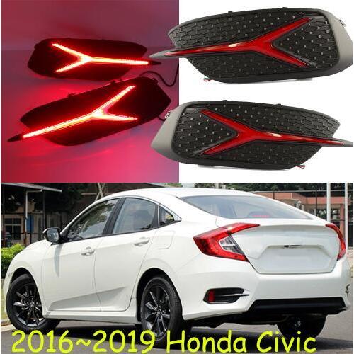 テールランプ 当て嵌める: ホンダ シビック 2016-2019 LED DRL デイタイム 模範例2表現スタイル ホンダ シビック 2役立つこと 2016-2019 AL-OO-0808 AL ライト、レンズ-その他ライト