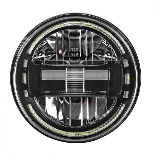 7 インチ LED ヘッドライト ラウンド 適用: ジープ/JEEP ラングラー JK TJ 1ピース ブラック・1ピース シルバー AL-OO-0866 AL_1