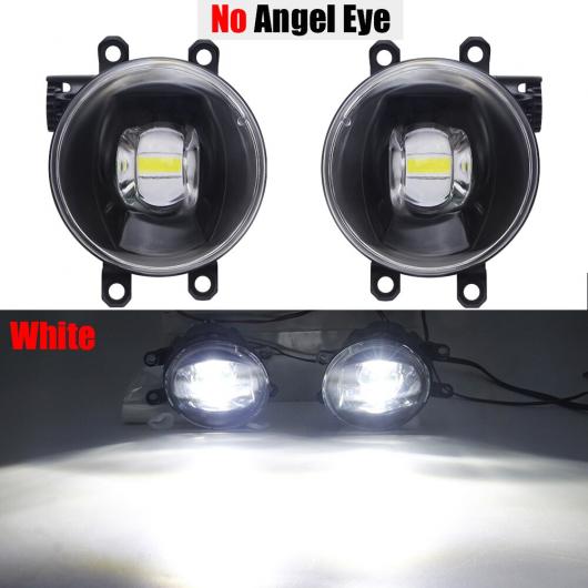 2天下太平 フォグライト LED 天使 眼球 DRL 30W 8000ルーメン 12V 当て嵌める: トヨタ RAV4 タコマ 4 走者 ハイランダー 白いこと AL-OO-0955 AL 車、バイク、自転車-その他ライト